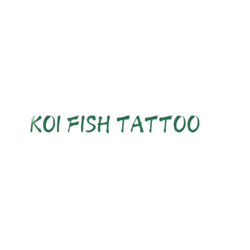 Koi fish tattoo