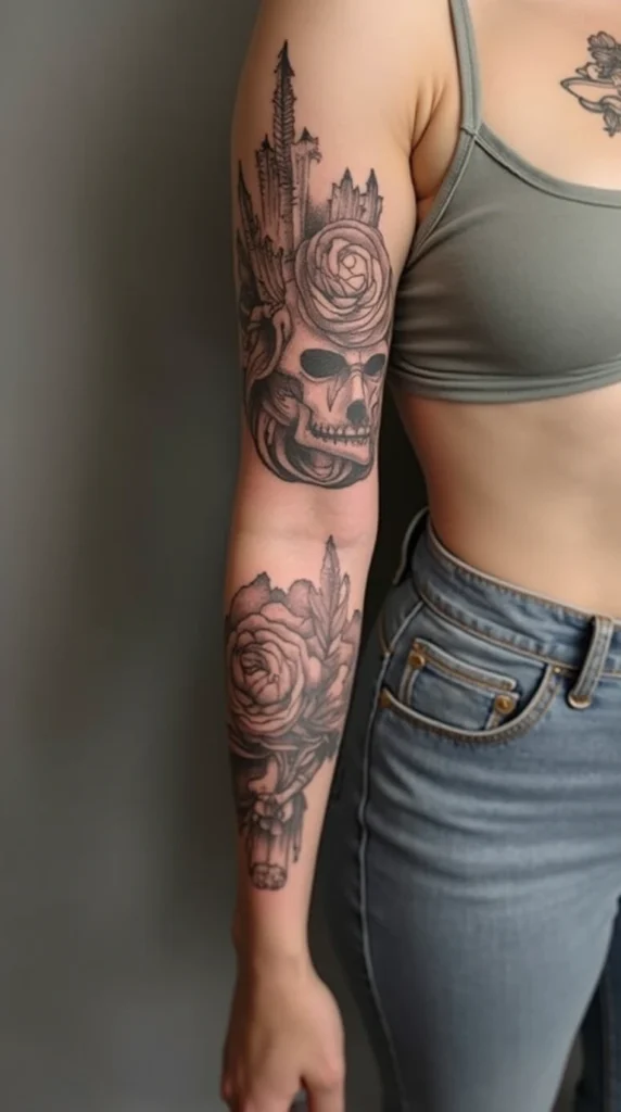 Female Sleeve Tattoo Designs