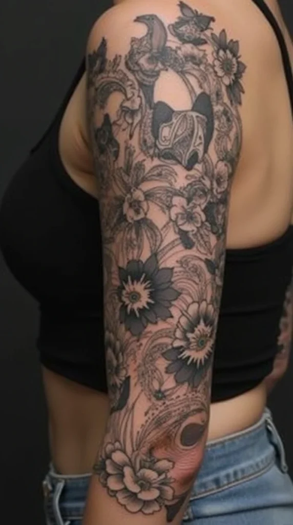 Female Sleeve Tattoo Designs