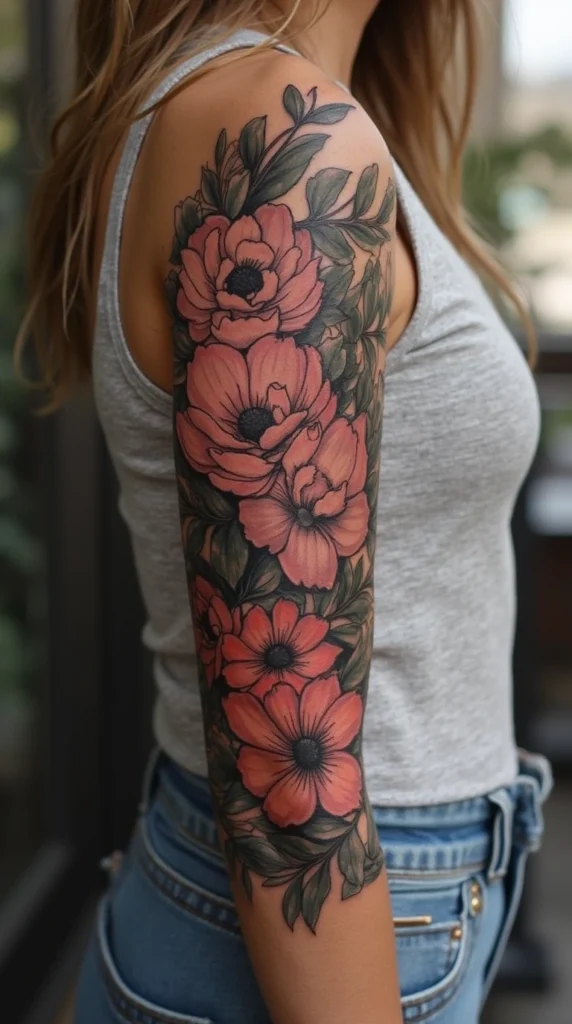 Female Sleeve Tattoo Designs