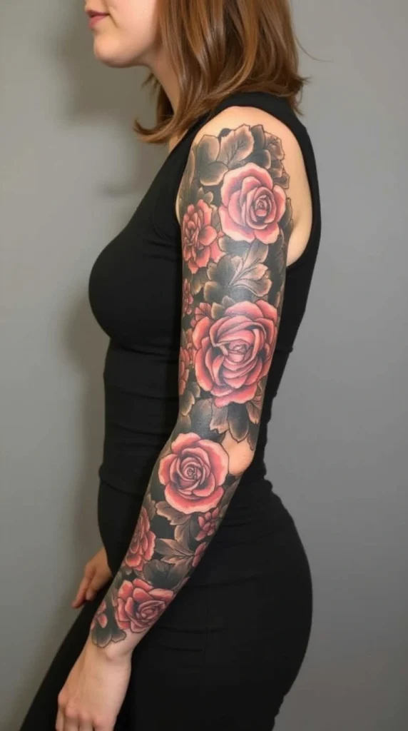 Female Sleeve Tattoo Designs