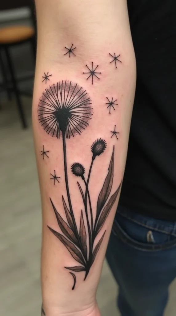 Dandelion Tattoo Meaning