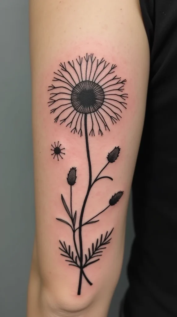 Dandelion Tattoo Meaning