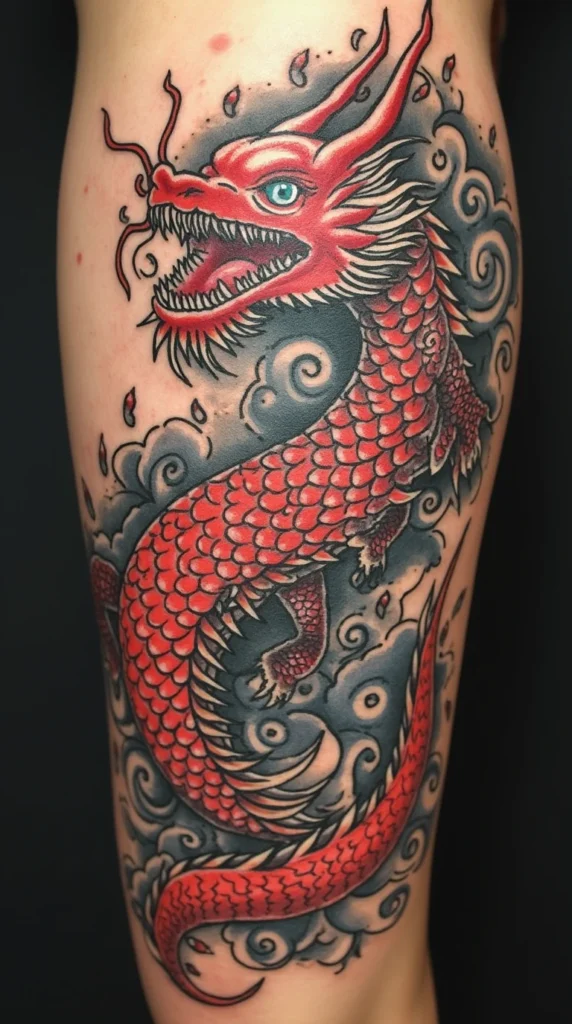 Koi Dragon Tattoo Meaning