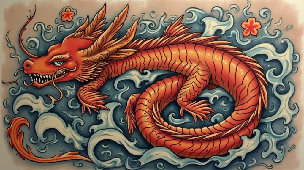 Koi Dragon Tattoo Meaning